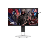 AOC AGON 1 AG251FZ2E computer monitor 62.2 cm (24.5") 1920 x 1080 pixels Full HD LCD Black, Red