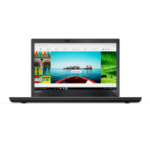 Lenovo ThinkPad T470p Laptop 35.6 cm (14") Full HD Intel® Core™ i7 i7-7700HQ 8 GB DDR4-SDRAM 256 GB SSD NVIDIA® GeForce® 940MX Wi-Fi 5 (802.11ac) Windows 10 Pro Black
