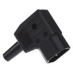 Bachmann 915.172 electrical power plug C14 Black