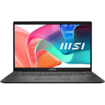 MSI Modern Series Notebook 14' FHD Raptor Lake i5-1334U DDR IV 8GB*2 (3200MHz) 512GB SSD Windows11 Home Plus Iris Xe Graphics