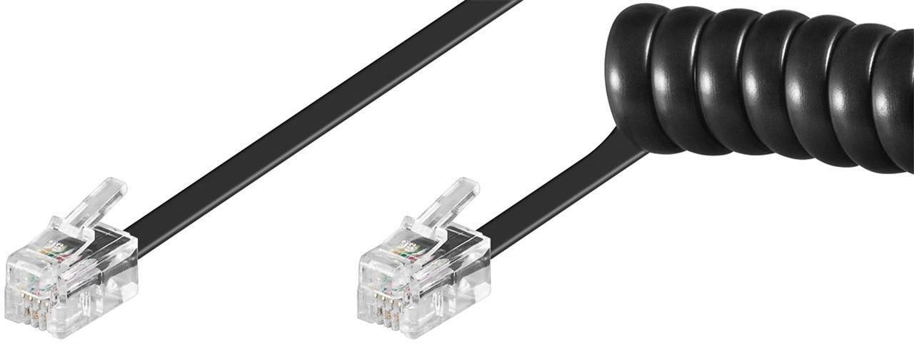 Image of Microconnect MPK10200 telephone cable 2 m Black