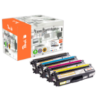 Peach PT1047 tonercartridge 4 stuk(s) Compatibel Zwart, Cyaan, Magenta, Geel