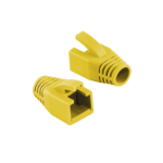 LogiLink Modular RJ45 Plug Cable Boot 8mm yellow, 50pcs