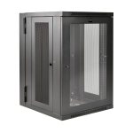 Tripp Lite SRW18USDPG rack cabinet 18U Wall mounted rack Black