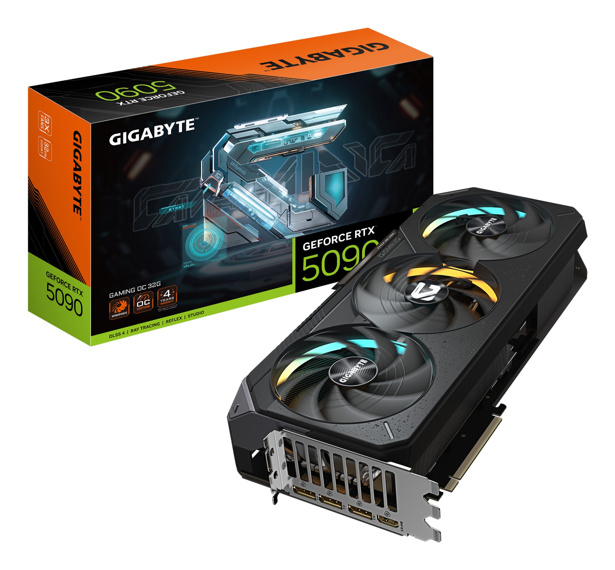 GIGABYTE GeForce RTX 5090 GAMING OC 32G Graphics Card - 32GB GDDR7. 51