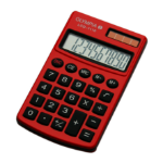 Olympia LCD 1110 calculator Pocket Basic Red