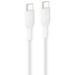 Belkin CAB025FQ1MWH USB cable USB 2.0 39.4" (1 m) USB C White