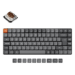 Keychron K3 Max keyboard Universal USB + RF Wireless + Bluetooth QWERTY UK English Grey