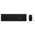 Lenovo 4X31K03955 keyboard Mouse included Home/Office RF Wireless + Bluetooth Norwegian Grey