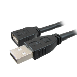 Comprehensive Pro AV/IT, 16ft USB cable 192" (4.88 m) USB 2.0 USB A Black
