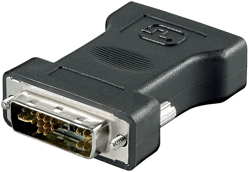 Microconnect Men's Black Monjk Cable Gender Changer Dvi-I Vga