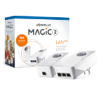 Devolo Magic 2 LAN triple Starter Kit 2400 Mbit/s Ethernet LAN White 2 pc(s)