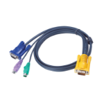 ATEN 2L-5206P KVM cable Black 236.2" (6 m)