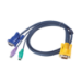 ATEN 2L-5206P KVM cable Black 236.2" (6 m)