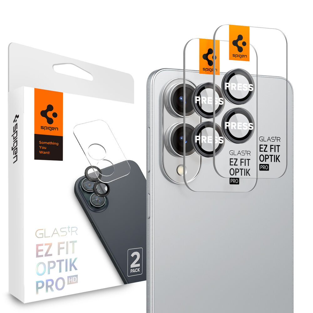EU Product - Samsung Galaxy S25 Edge EZ Fit GLAS.tR Optik Pro HD Lens protection, 2-pack