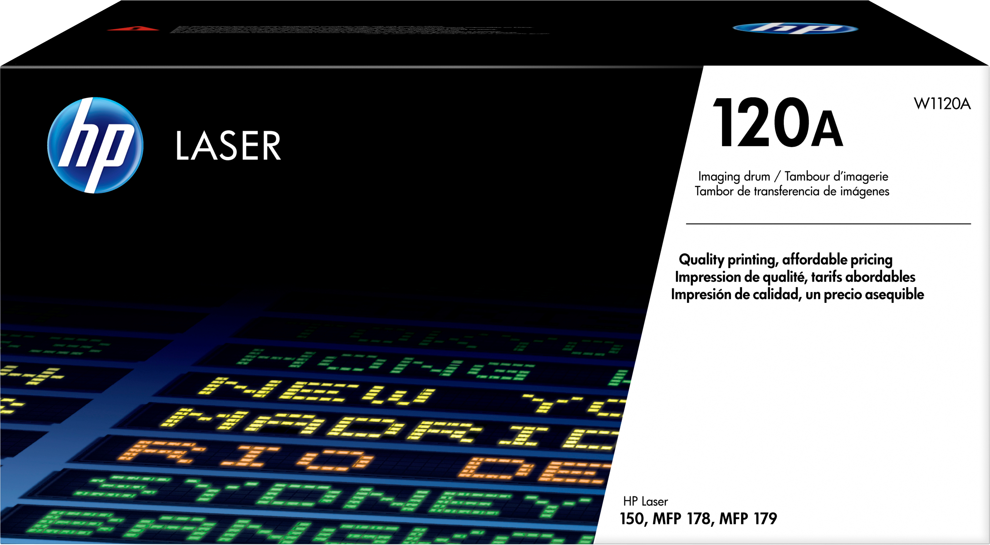 Image of HP W1120A/120A Drum kit, 16K pages ISO/IEC 19798 for HP Color...