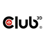CLUB3D CSV-2512 KVM-switch Zwart