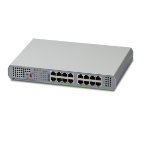 Allied Telesis AT-GS910/16 Unmanaged Gigabit Ethernet (10/100/1000) Grey