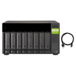 QNAP TL-D800C HDD/SSD enclosure Black, Grey 2.5/3.5"