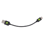 Techly ICOC MUSB20-CMAM01T USB cable 0.1 m USB 2.0 USB A USB C Black