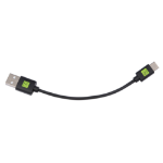 Techly ICOC MUSB20-CMAM01T USB cable USB 2.0 0.1 m USB A USB C Black