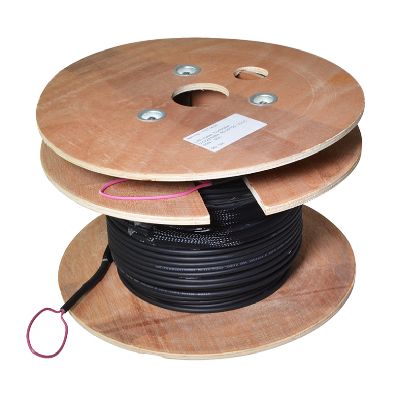 LogiLink Fiber trunk cable U-DQ(ZN)BH, 8 cores multi-mode OM4,140 m, LC/UPC - LC/UPC