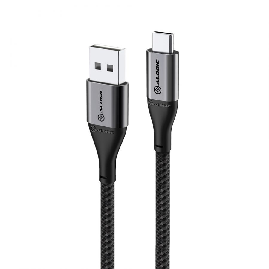 Image of ALOGIC ULCA203-SGR USB cable 3 m USB 2.0 USB A USB C Grey