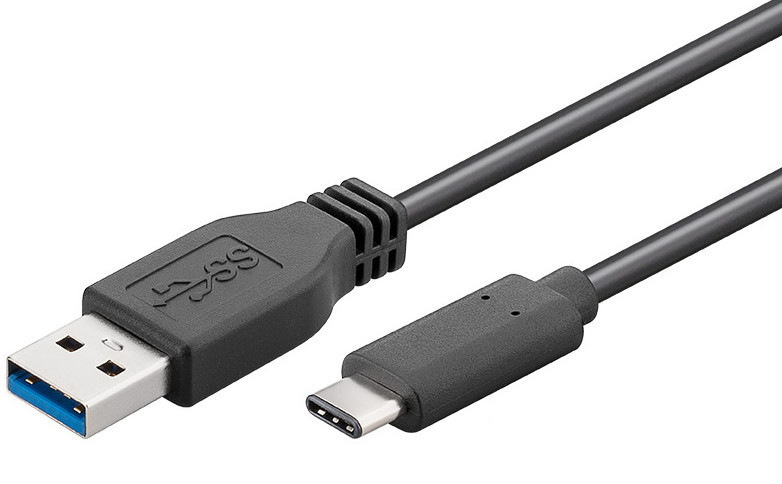 Microconnect USB3.2CA1.5 USB cable 1.5 m USB 3.2 Gen 1 (3.1 Gen 1) USB A USB C Black