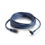 C2G 12ft Velocity Right Angled audio cable 144" (3.66 m) RCA Blue