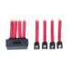 Tripp Lite S502-20N Serial Attached SCSI (SAS) cable 19.7" (0.5 m) Red