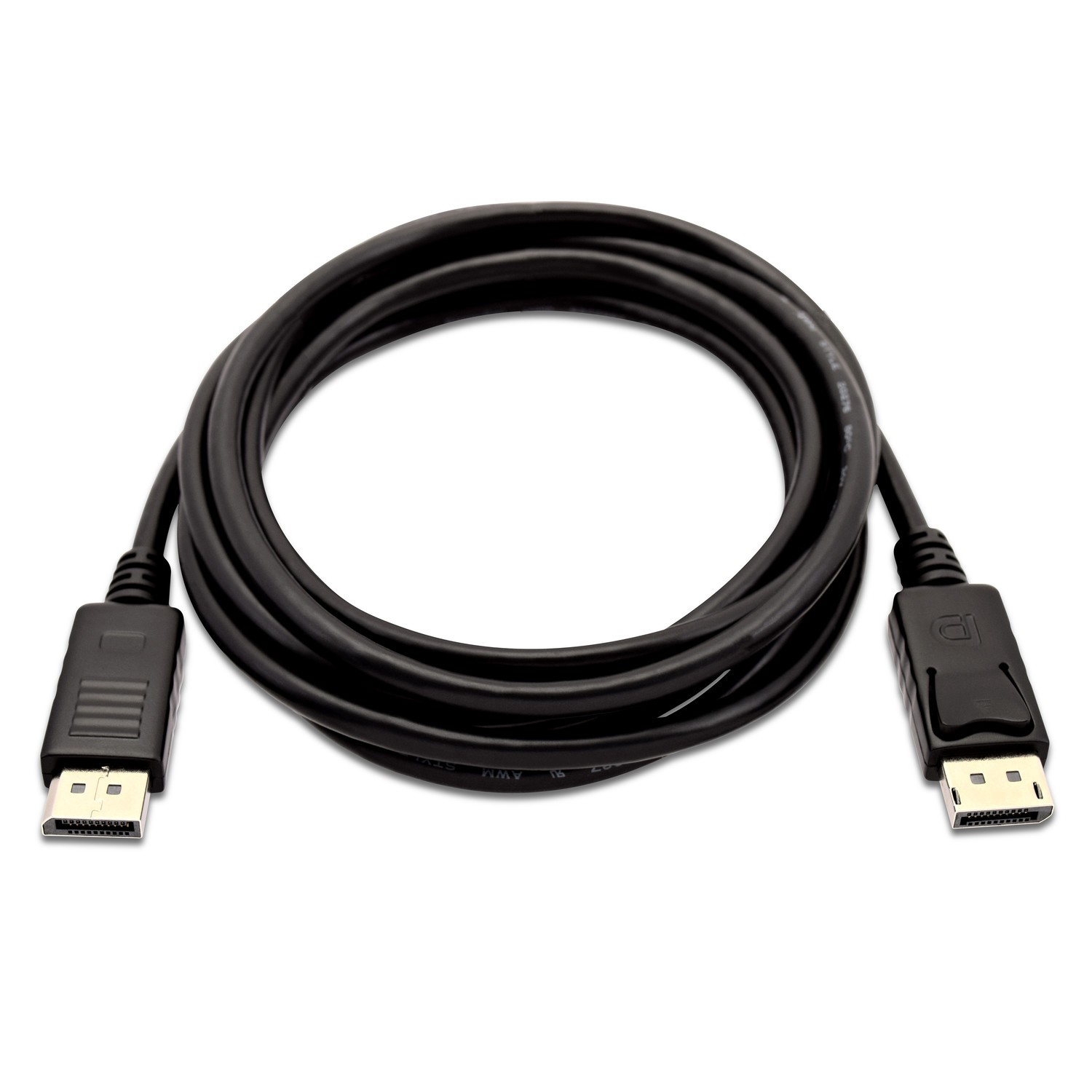 Image of V7 Black Video Cable DisplayPort Male to DisplayPort Male 3m 10ft
