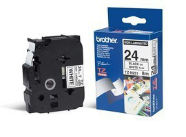 Image of Brother TZE-N251 DirectLabel black on white 24mm x 8m for Brother...
