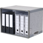 Bankers Box System Stax File Store - Grey Pack of 5