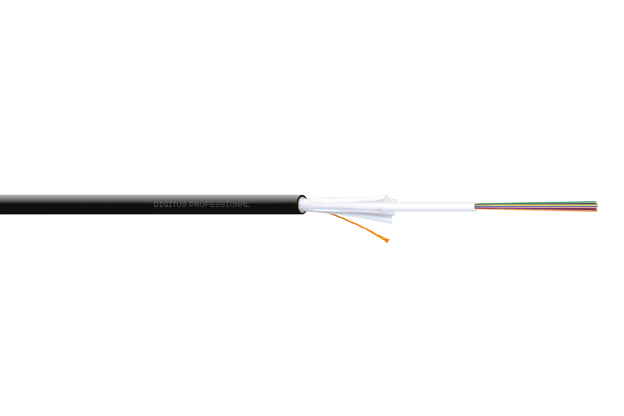 Digitus Installation Cable Indoor/Outdoor A/I-DQ (ZN) BH 9/125Âµ OS2, 8 fibers, CPR Dca, LSZH