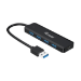 Equip 4-Port USB 3.2 Gen 1 Hub with USB-C Adapter