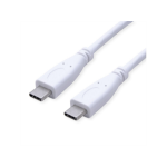 VALUE 11.99.9056 USB cable USB 3.2 Gen 2 (3.1 Gen 2) 0.5 m USB C White