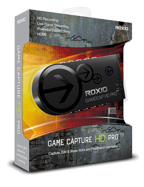 Image of Roxio Game Capture HD Pro video capturing device USB 2.0