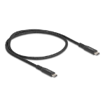 DeLOCK 80023 USB-kabel USB4 Gen 2x2 0,5 m USB C Zwart
