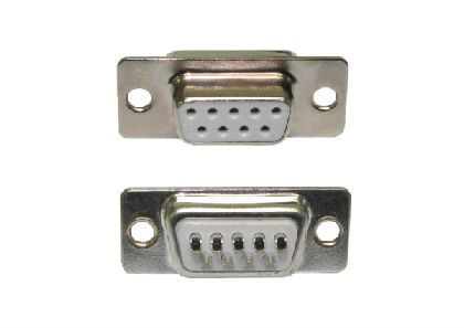 Cables Direct D9-F wire connector Nickel