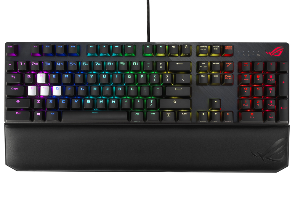 Image of ASUS ROG Strix Scope NX Deluxe keyboard USB QWERTY Black