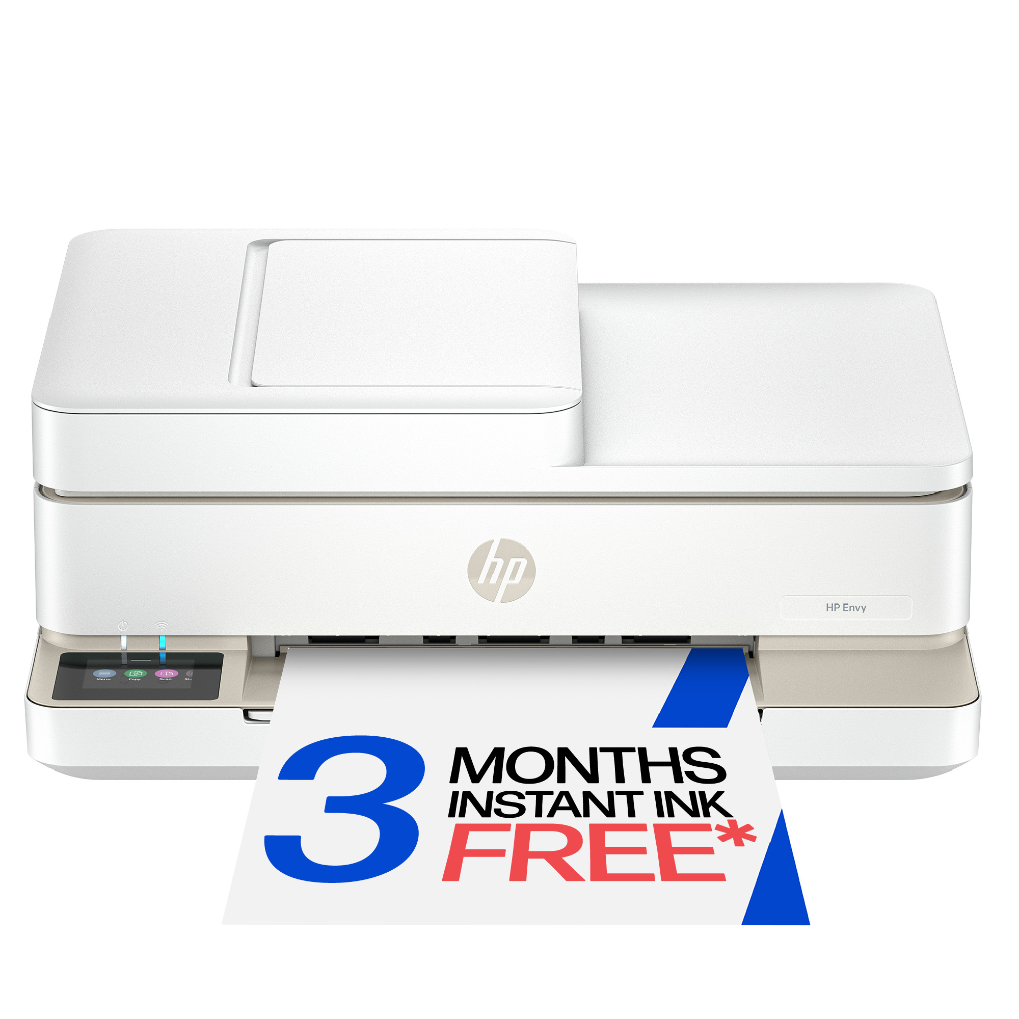 HP ENVY 6520e Wireless All-in-One Color Printer, Instant Ink; Photo printing