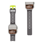 Urban Armor Gear 194002113B81 slimme draagbare accessoire Polsband Grijs, Lichtgroen Silicone