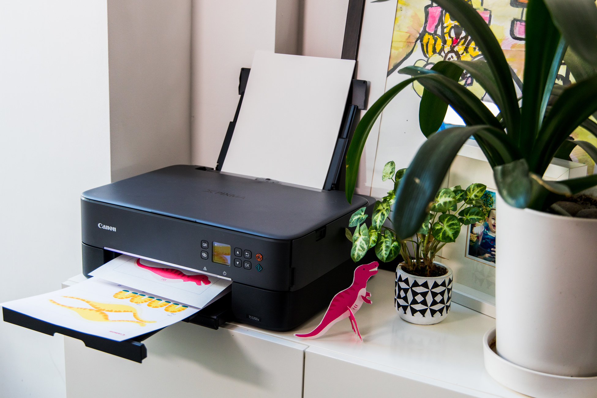 Canon PIXMA TS5350i Wireless Colour 3-in-One Inkjet Photo Printer, Black