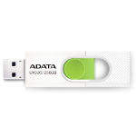 ADATA UV320 USB flash drive 256 GB USB Type-A 3.2 Gen 1 (3.1 Gen 1) Green, White