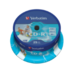 Verbatim CD-R AZO Wide Inkjet Printable 700 MB 52x 25 pc(s)