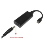 CoreParts MBXUSBC-CO0006 cable gender changer 4.5*3.0 USB C Black