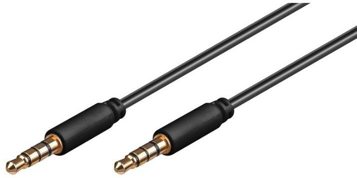 Image of Microconnect IPOD016 audio cable 2 m 3.5mm Black