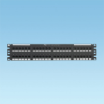 Panduit 48-port , NetKey, Category 5e, patch panel 2U