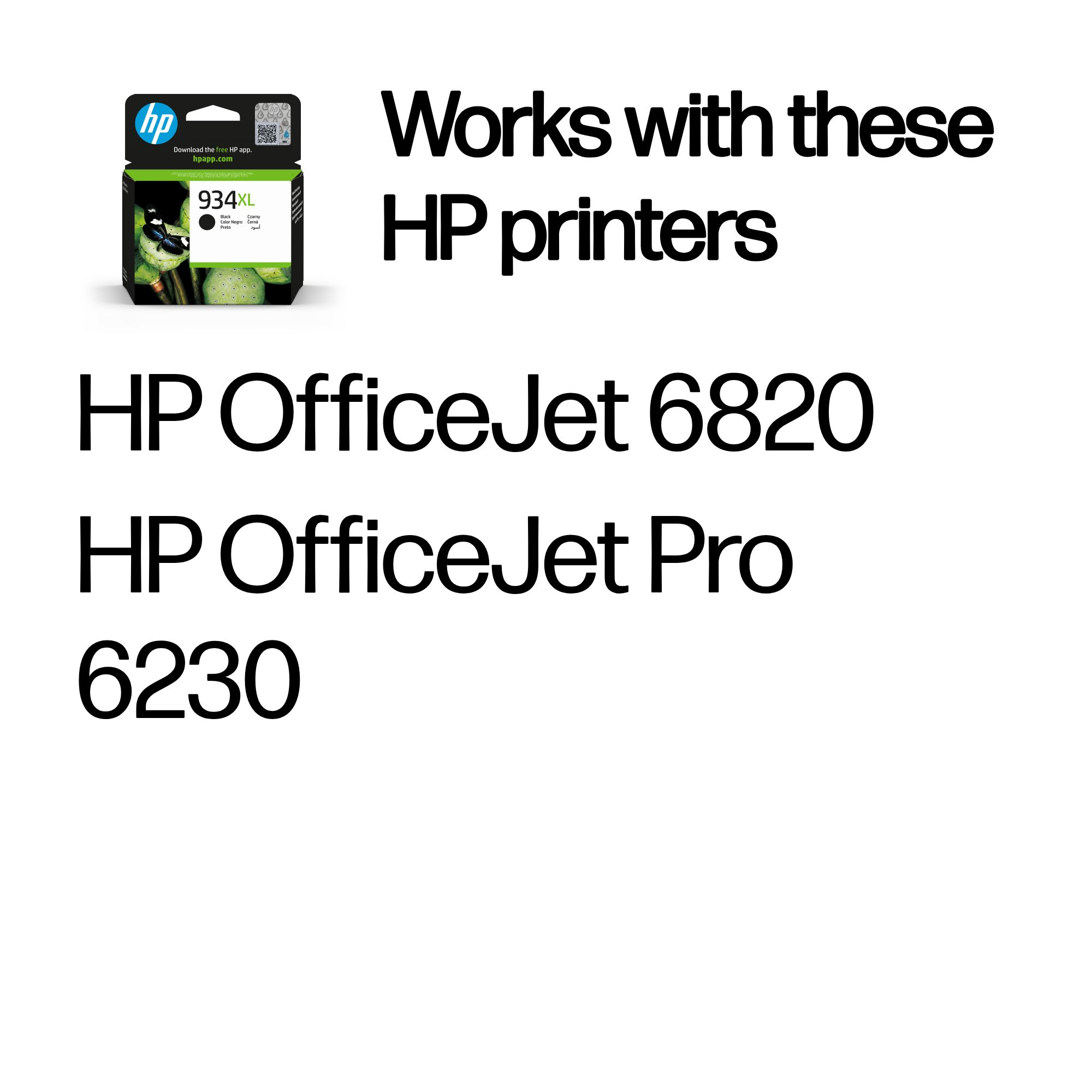 HP 934XL Original Ink Cartridge High Yield Black C2P23AE