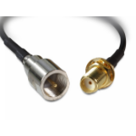 DeLOCK 88587 coaxial cable 0.2 m Black